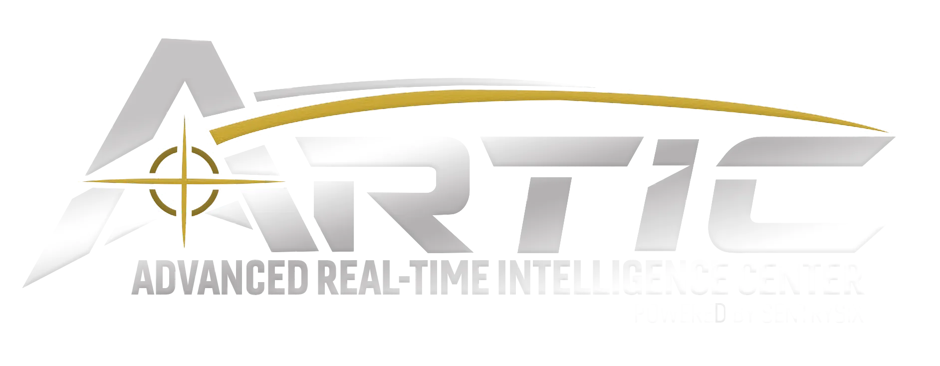 The ARTIC logo with a white background and gold accents.