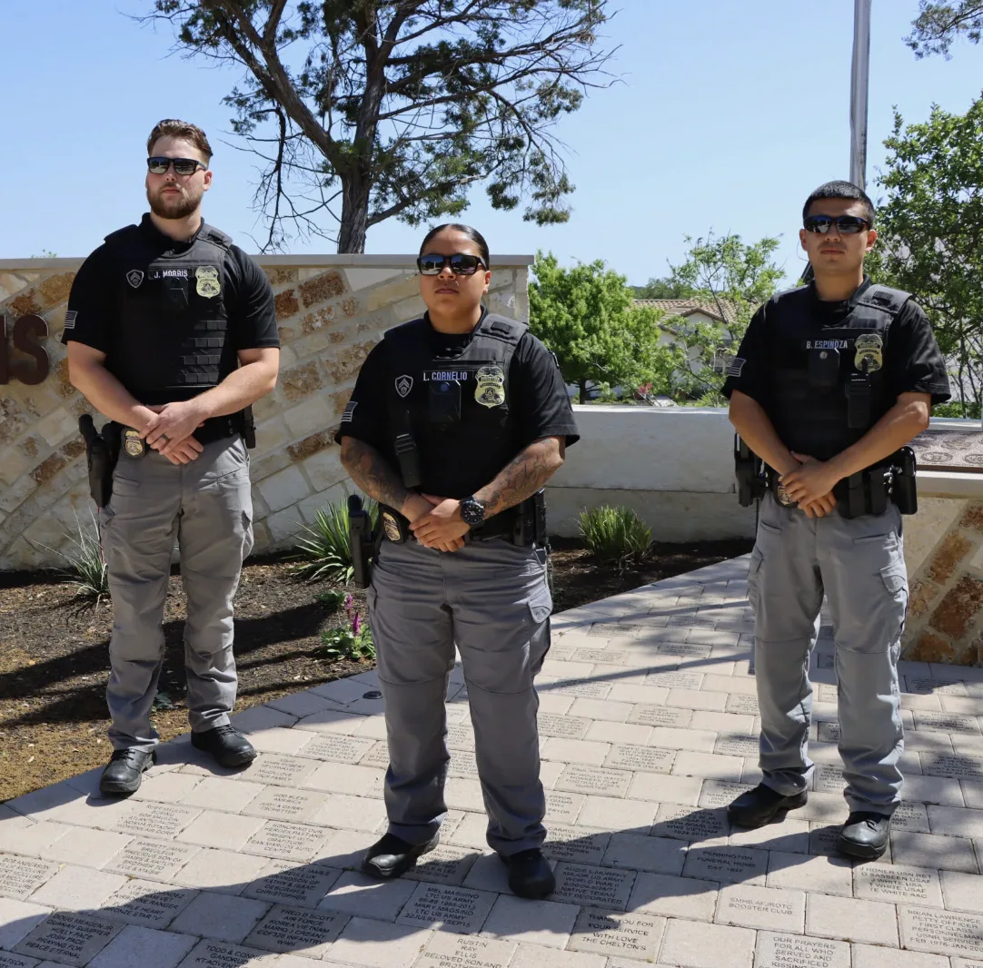 SENTRYSIX armed security officers providing professional protection services in San Antonio and Austin, Texas
